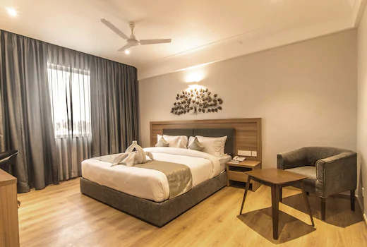 Room of the Hotel Native By Chancery in Belagavi city