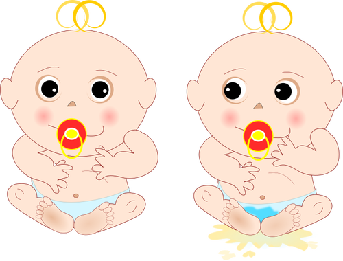 Resultado de imagen de bebes gemelos png