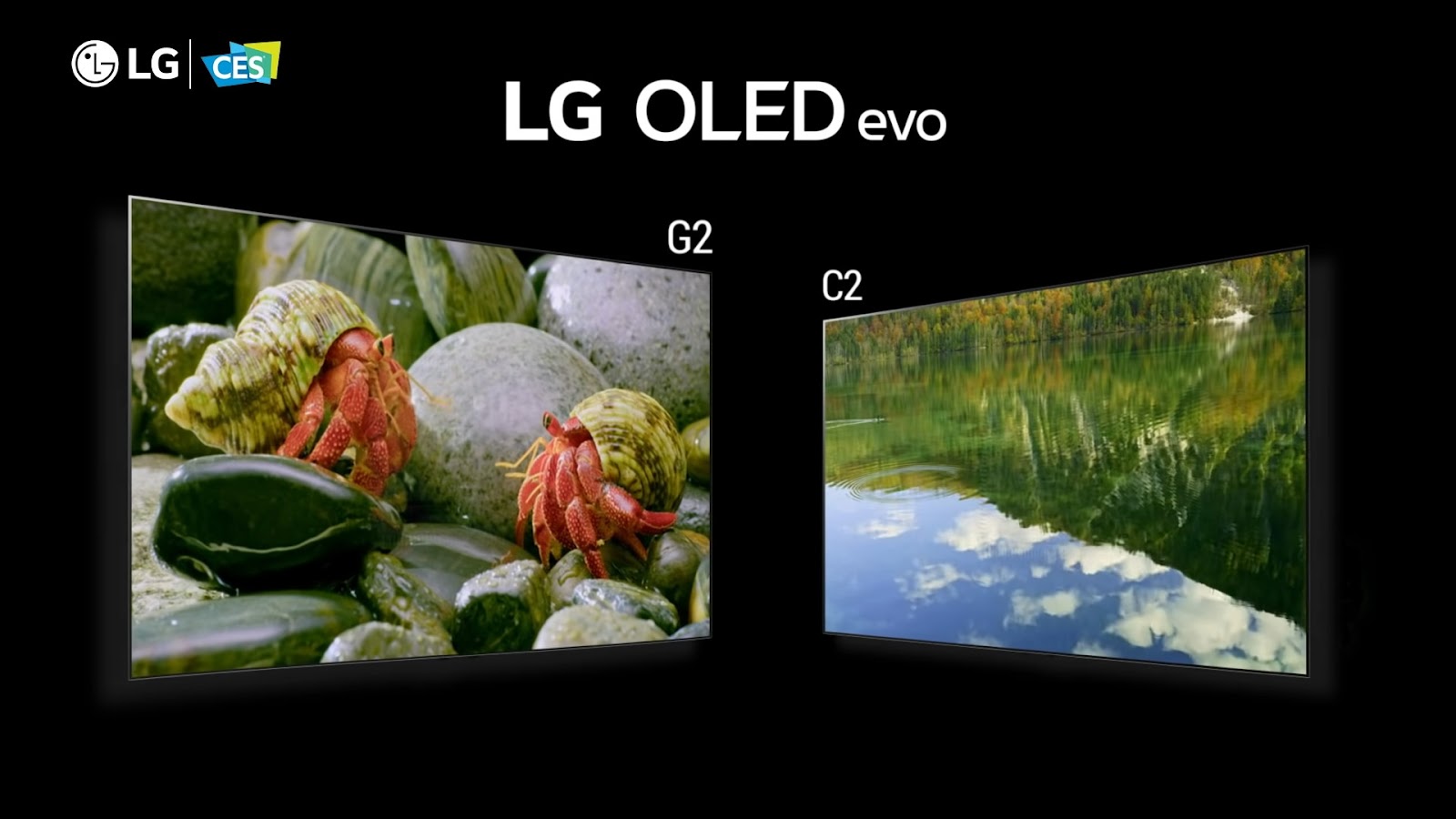TV LG OLED C2 et LG OLED G2