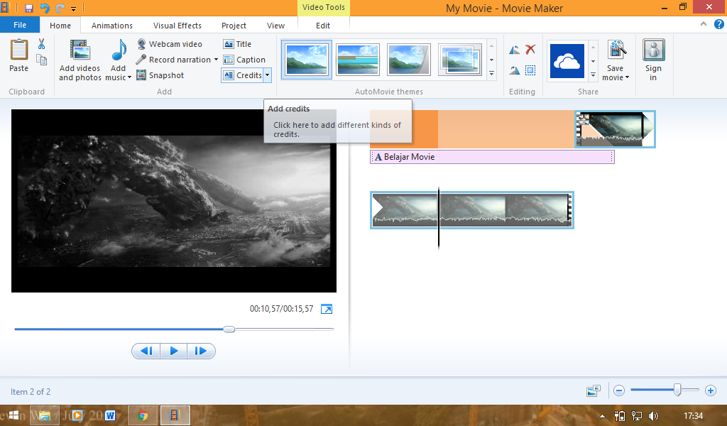 Cara Membuat Film Menggunakan Movie Maker