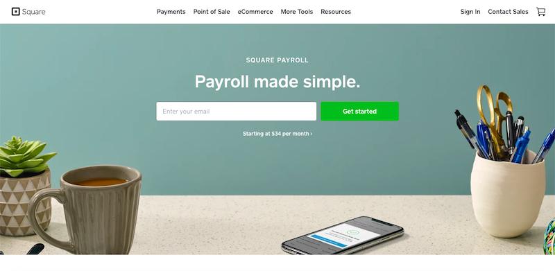 Square Payroll cover 
