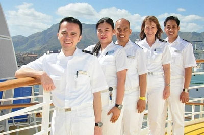 Officer of Cruise Ship