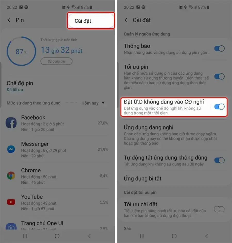 Khắc phục nhanh chóng Galaxy S10 không nhận tin nhắn và thông báo