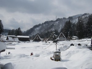 五箇山入り口からの景色