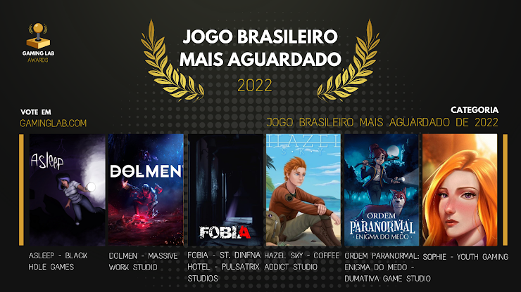 Gaming Lab Awards 21 | Brasileiros criam o seu Game Awards; Confira os indicados! 2023 Viciados