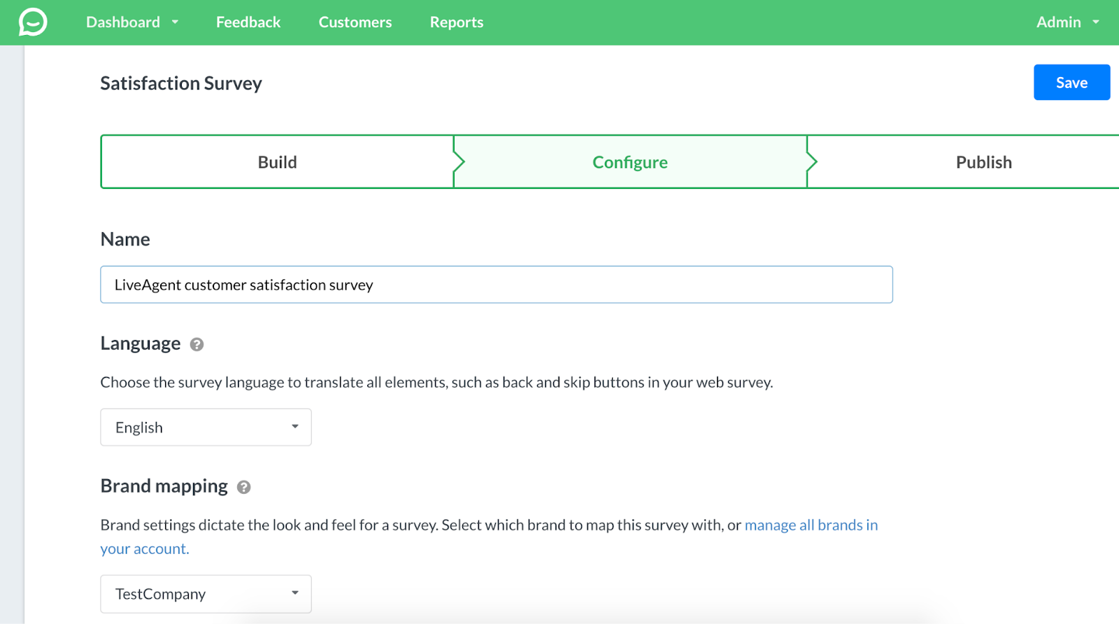 Translating Survey Buttons