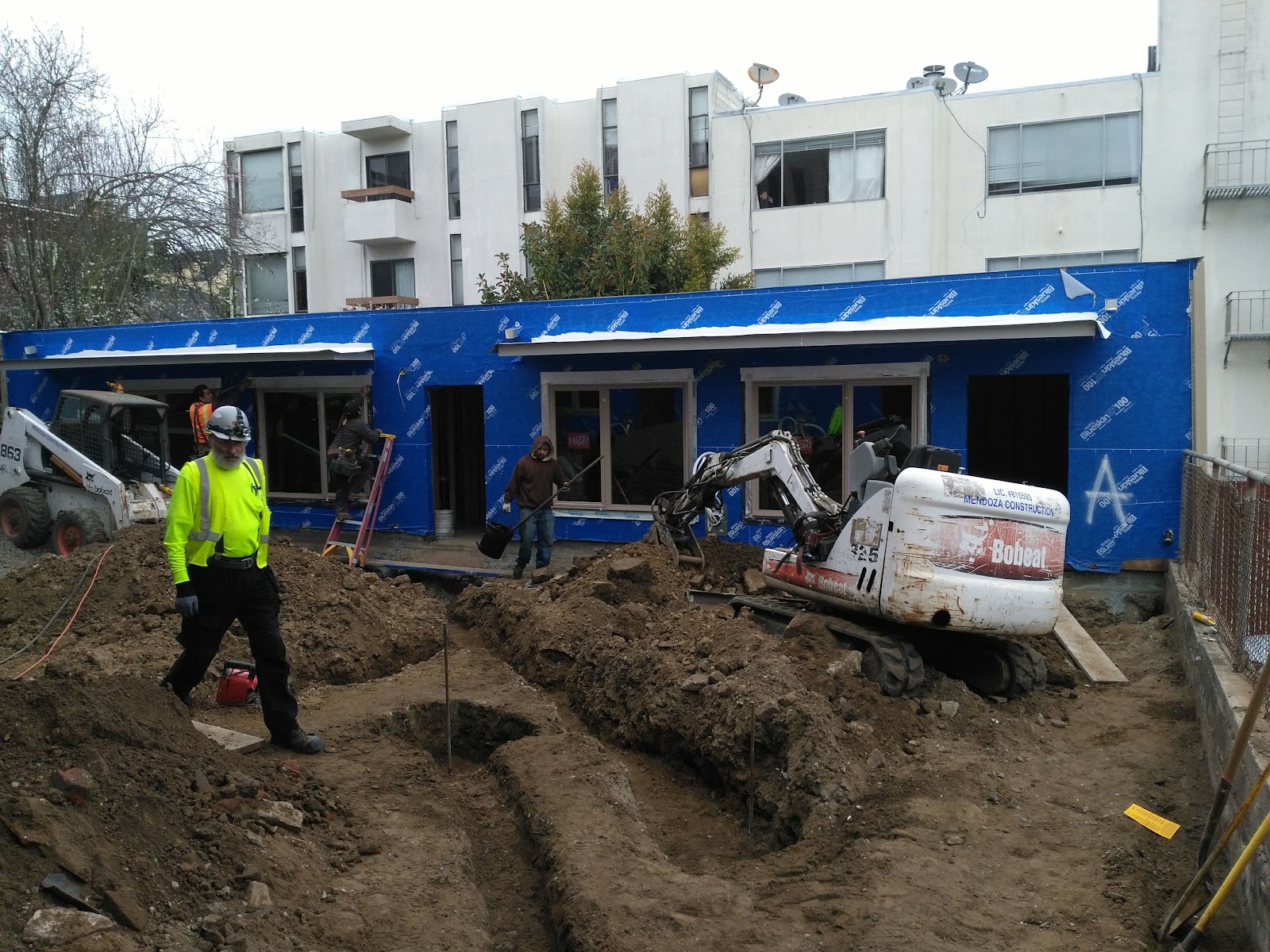 accessory dwelling units under construction