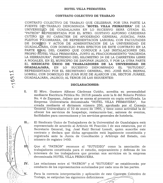 Administración de empresas turísticas online: Ejemplos contratos laborales  Capital Humano