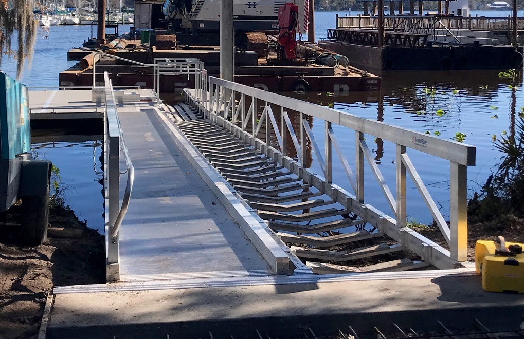 Mandarin Park Florida Adaptive Kayak Launch - BoardSafe Docks