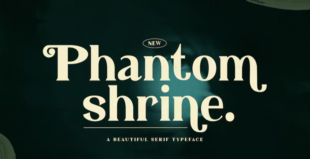 phantom shrine font