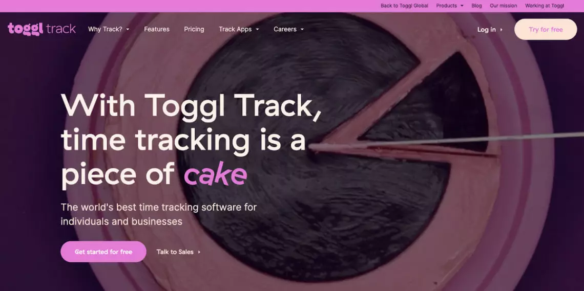 Toggl Track best time tracker