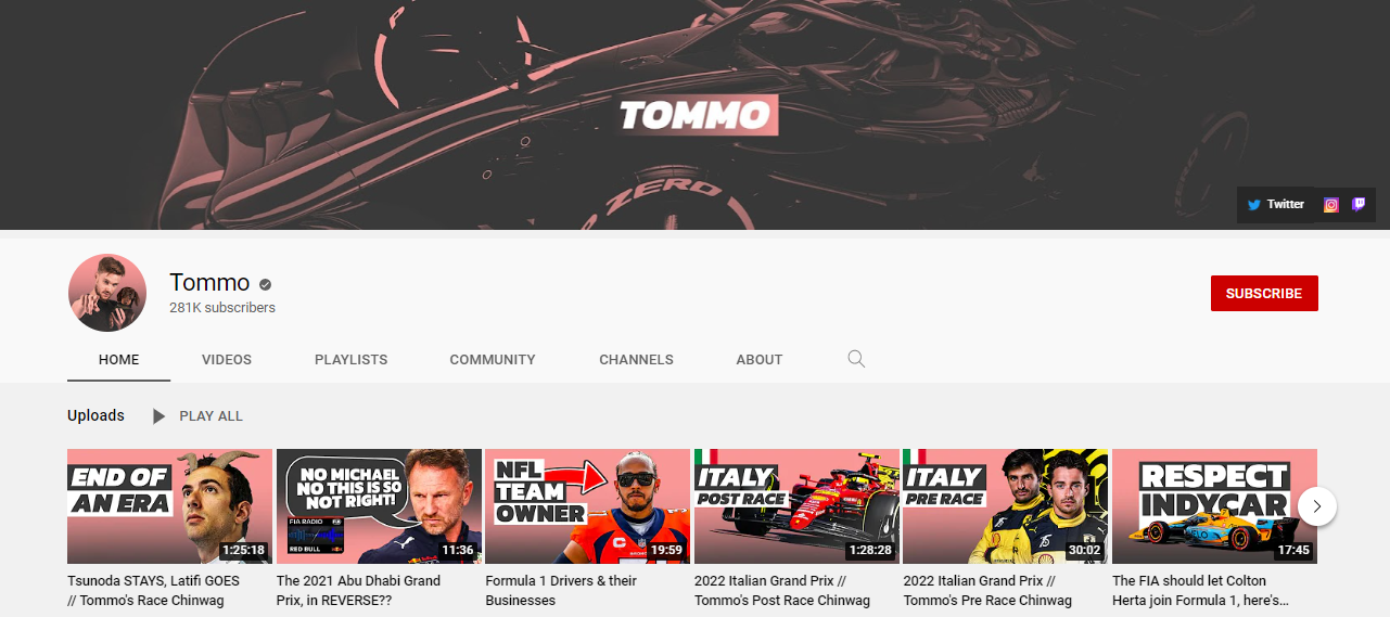 12 Top F1 YouTube Channels To Follow
