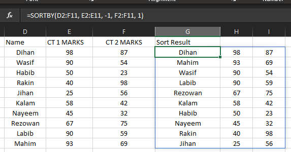 How to Sort Data by Column in Excel