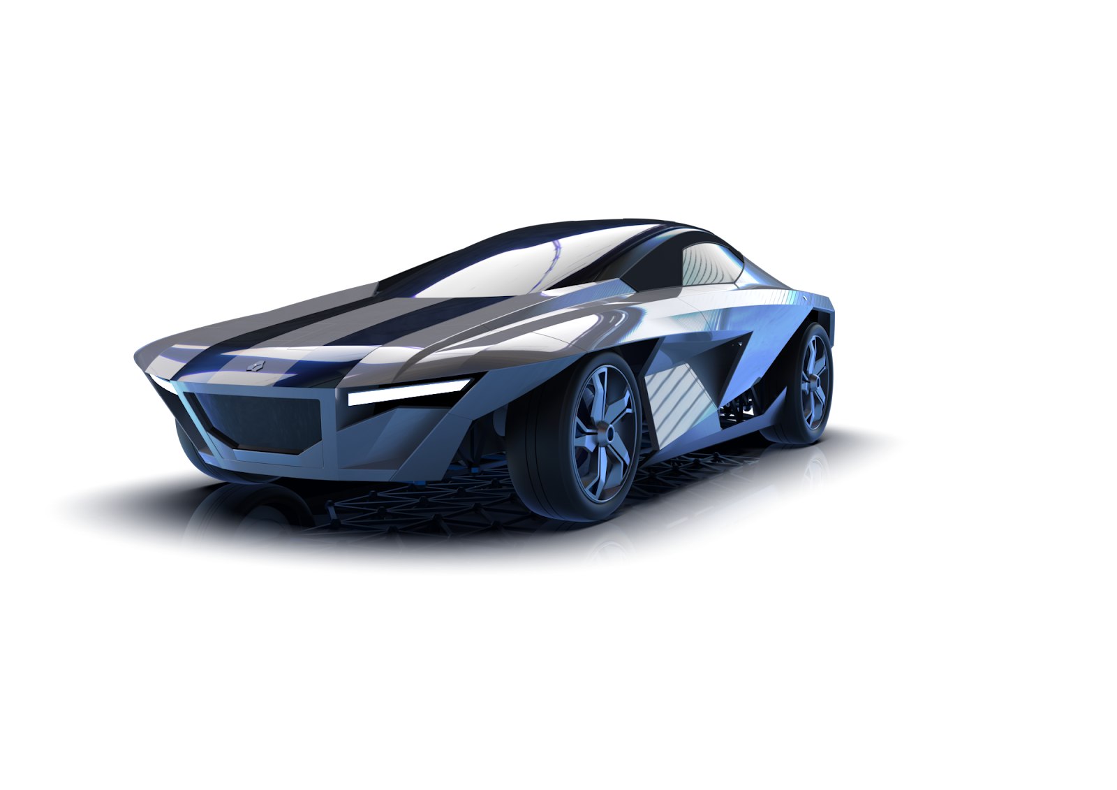 Y0 NFT lanserer sin 3D NFT Metaverse Concept Car