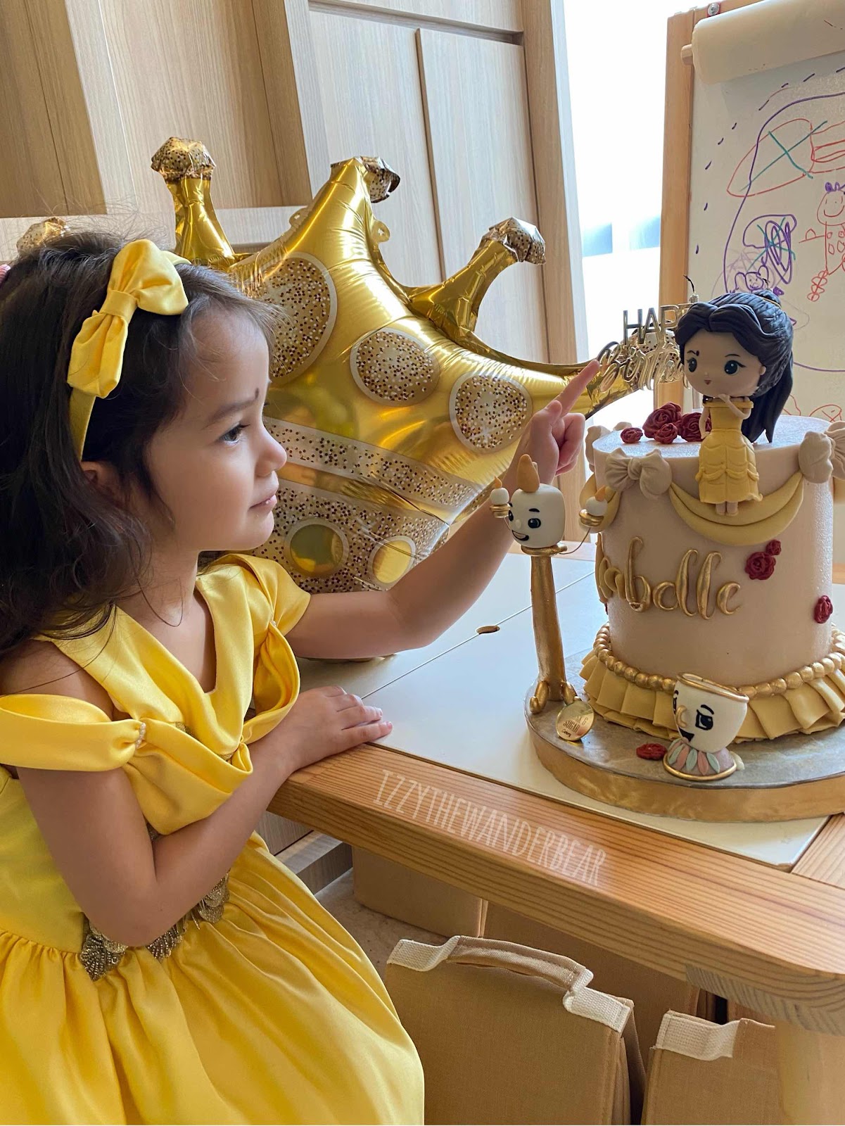 Isabelle’s 4th Birthday at home