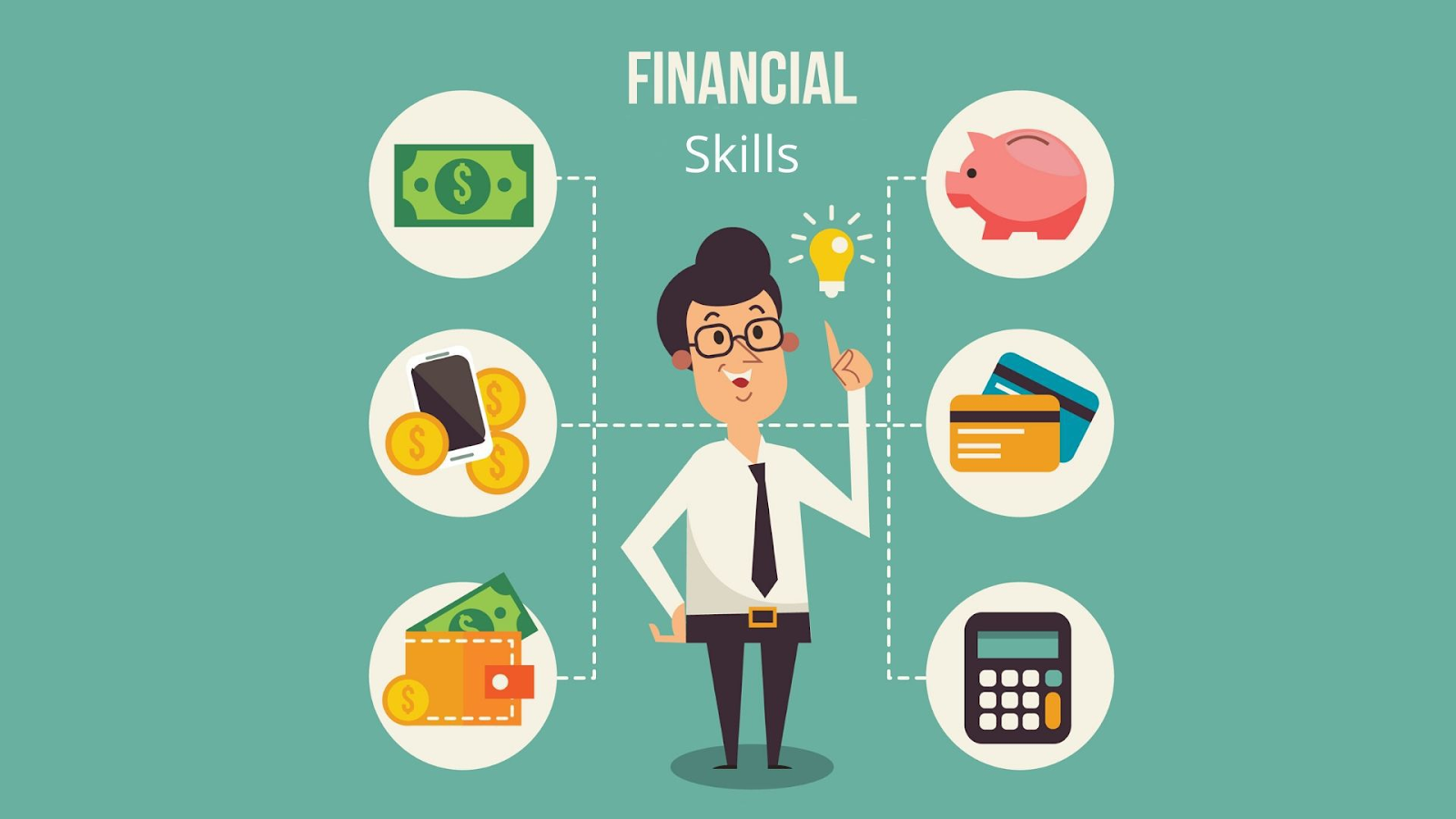 Successful businesses financial skills