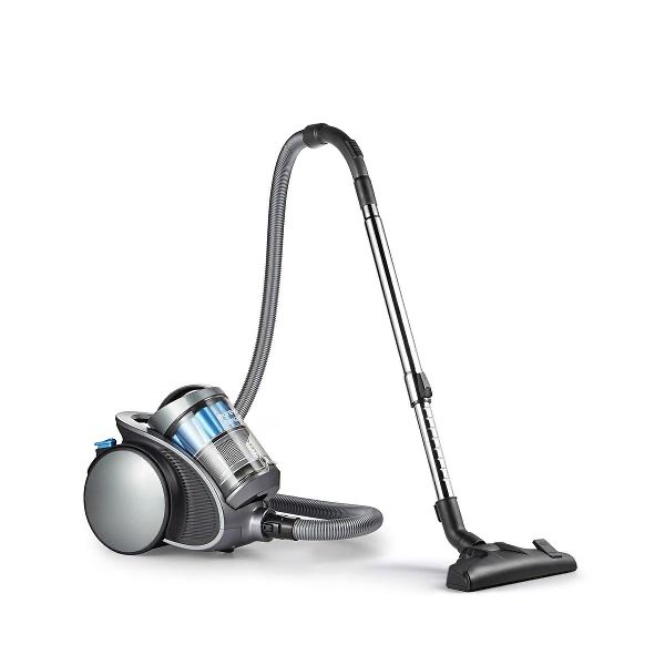 Cylinder vacuum cleaners feature a permanent yet detachable dust container that can be emptied regularly 
Source: asda.com