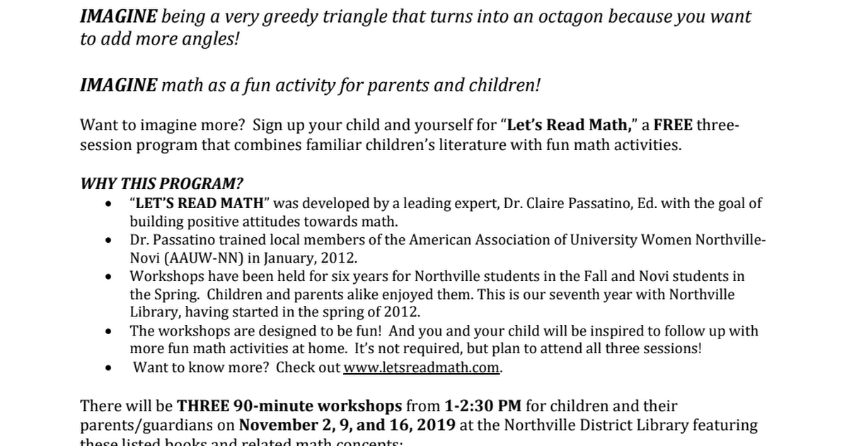Let's Read Math- Northville fall LRM 2019 Flyer and Registration.pdf