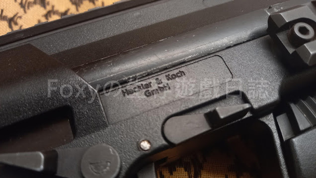 KWA MP7A1槍身刻字