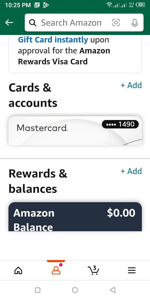 How to change the billing address on the Amazon shopping mobile app: image 5