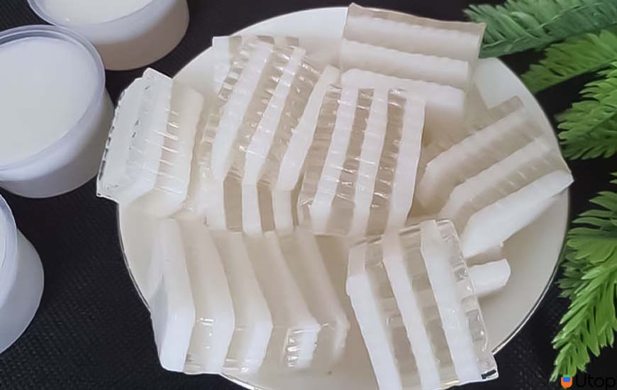 1. Cách làm rau câu dừa giòn ngon