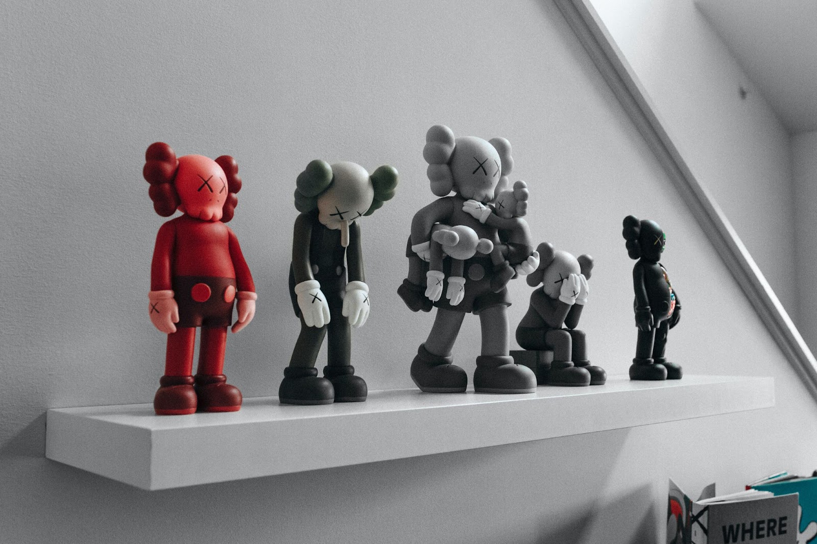 a collection of Kaws