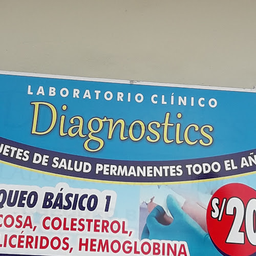Opiniones de Laboratorio Clínico Diagnostics en San Martín de Porres - Laboratorio