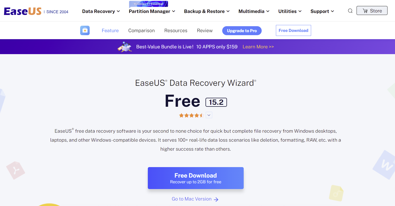 Best Free Data Recovery Software: EaseUS