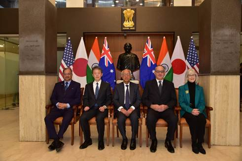 Quad cyber group meets in New Delhi to strengthen cyber security cooperation  |