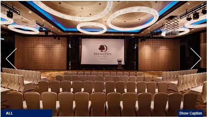 DoubleTree is one of the best hotels to hold business conferences.