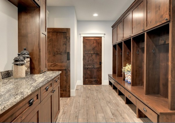 You can choose cabinets that match the style of your home