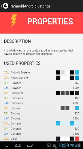 Paranoid Android Preferences apk