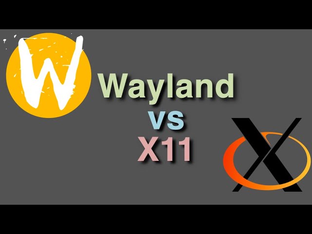 Wayland vs X11 - YouTube