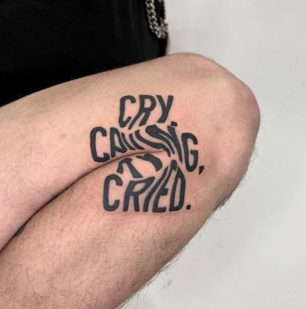 Crying Side Tattoo