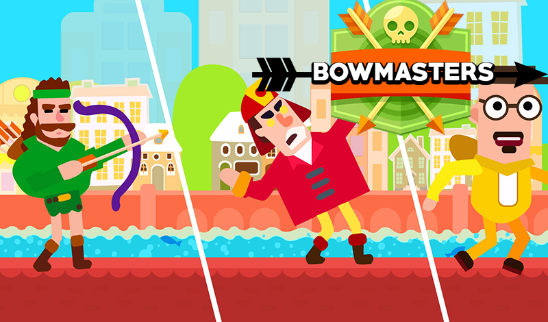 Hack Bowmasters Multiplayer Game full miễn phí