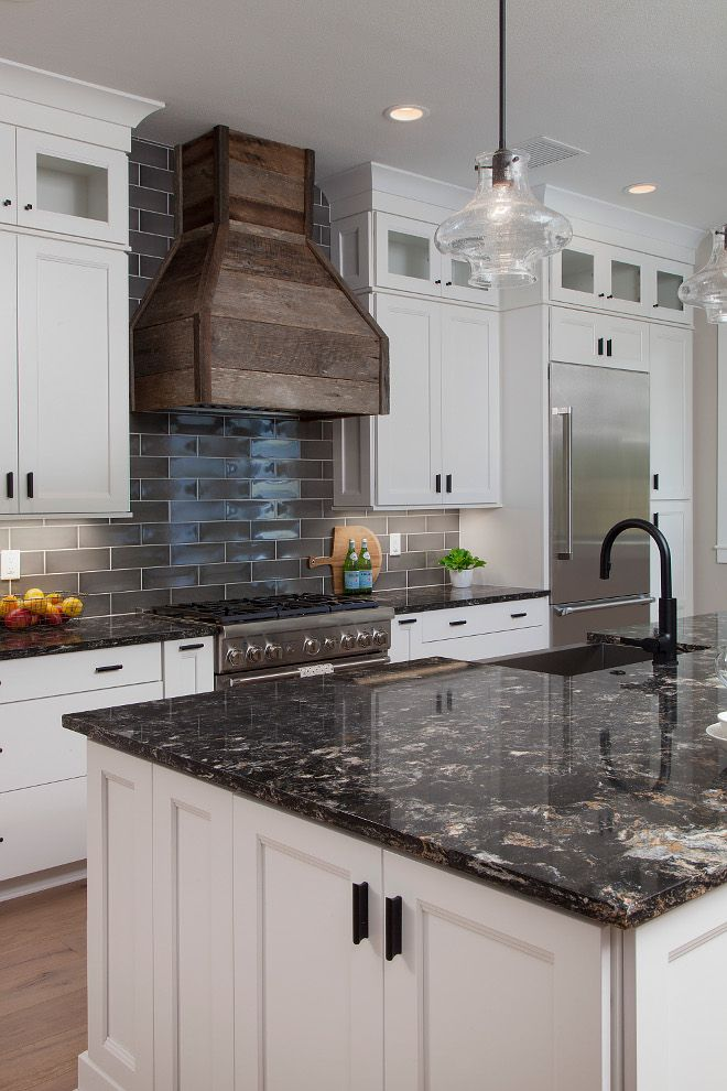White Cabinets With Black Countertops, Kitchen Designs White Cabinets Black Countertops