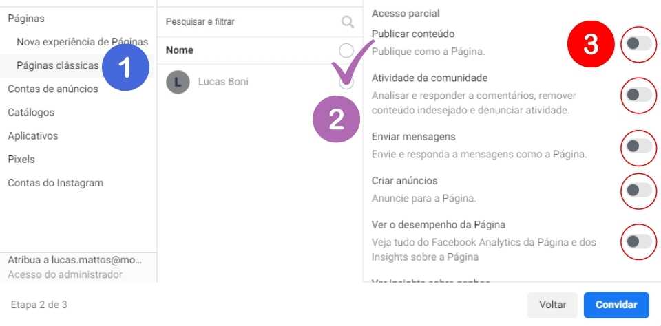 Como criar uma conta no Gerenciador de negócios do facebook?