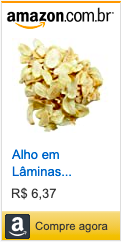 alho em lâminas