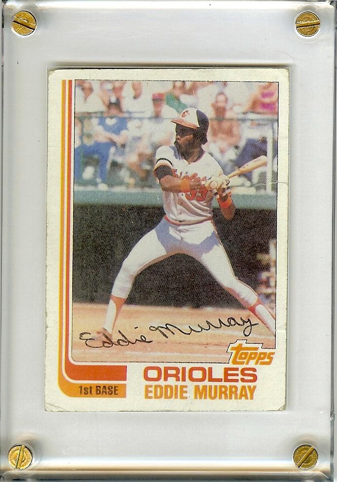 1988 Topps Eddie Murray 1987 Record Breakers Baltimore Orioles Baseball Card  - MLB Collectible