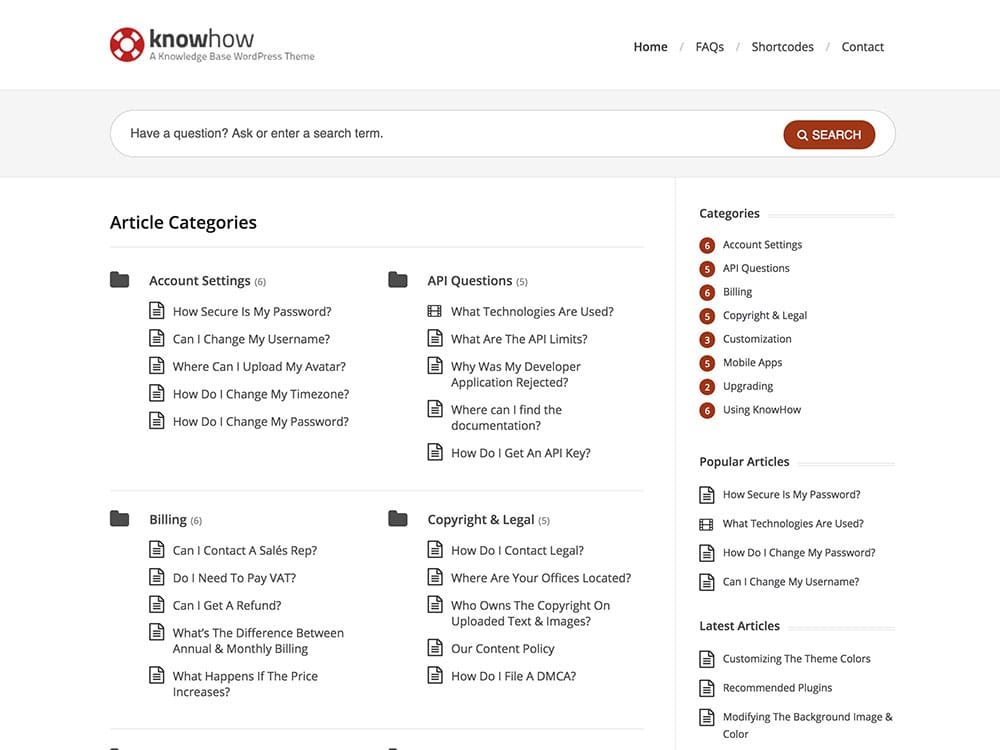 knowhow-knowledge-base-wordpress-theme