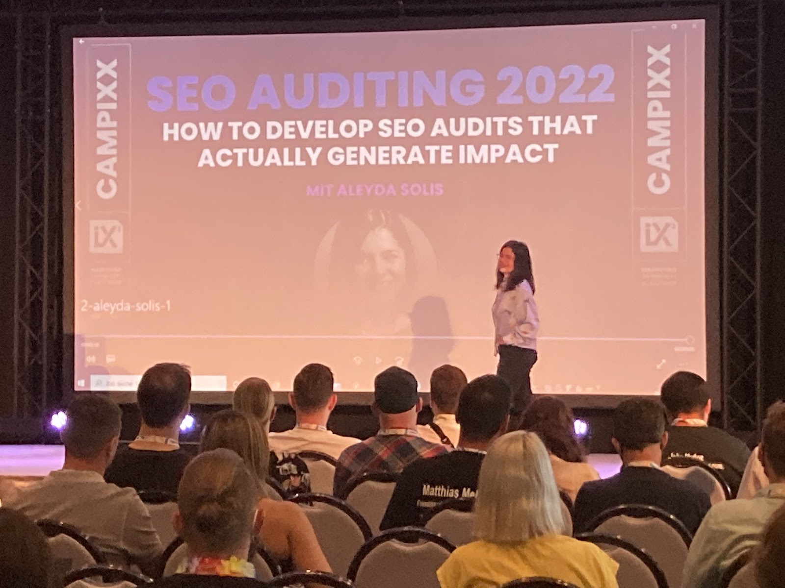 Aleyda Solis auf der Campixx: Develop SEO audits that actually generate impact