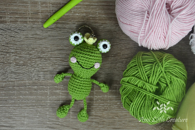 27+ Adorable and Free Crochet Keychain Patterns - love. life. yarn.