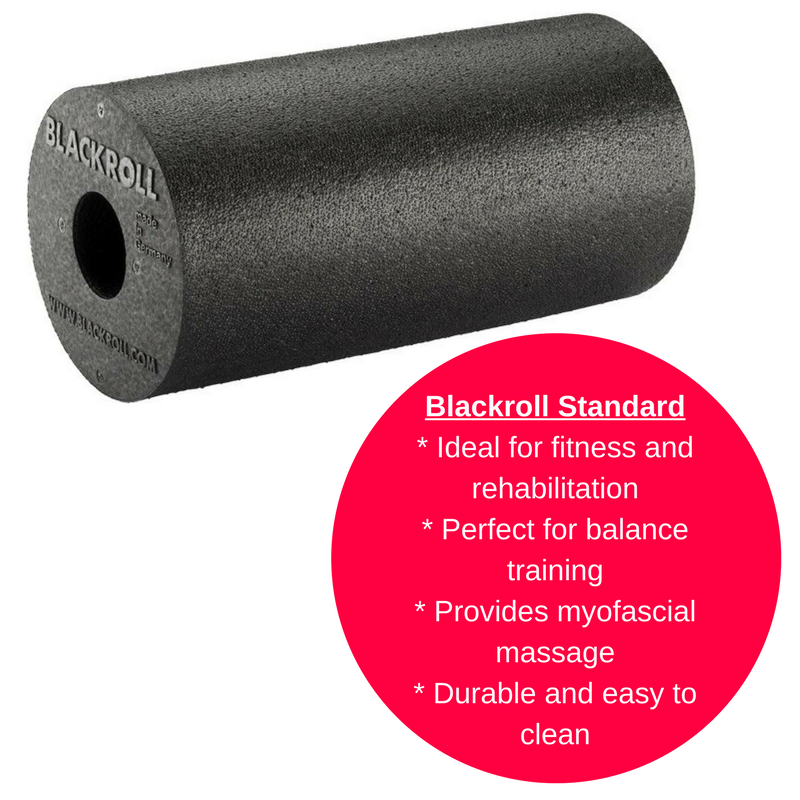 Blackroll foam roller for self-myofascial-therapy available in small and larger size