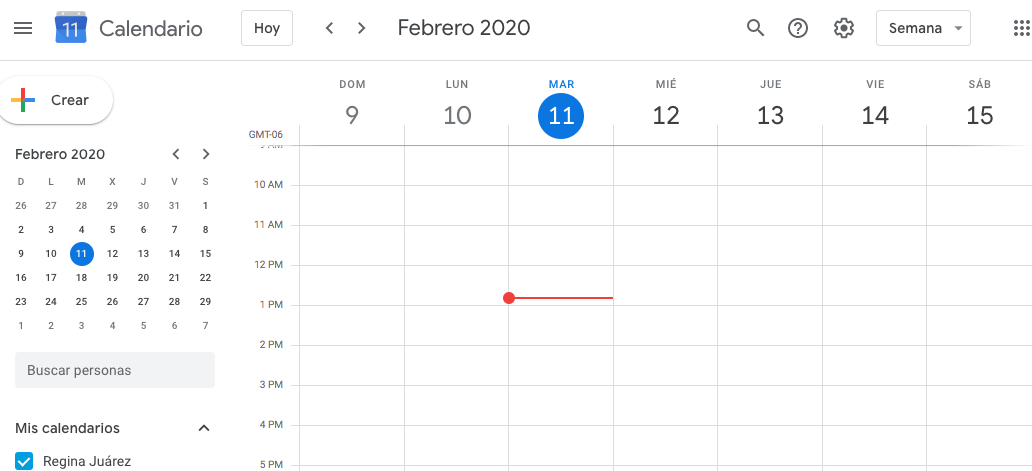 Google Calendar: app de Lista de Tareas