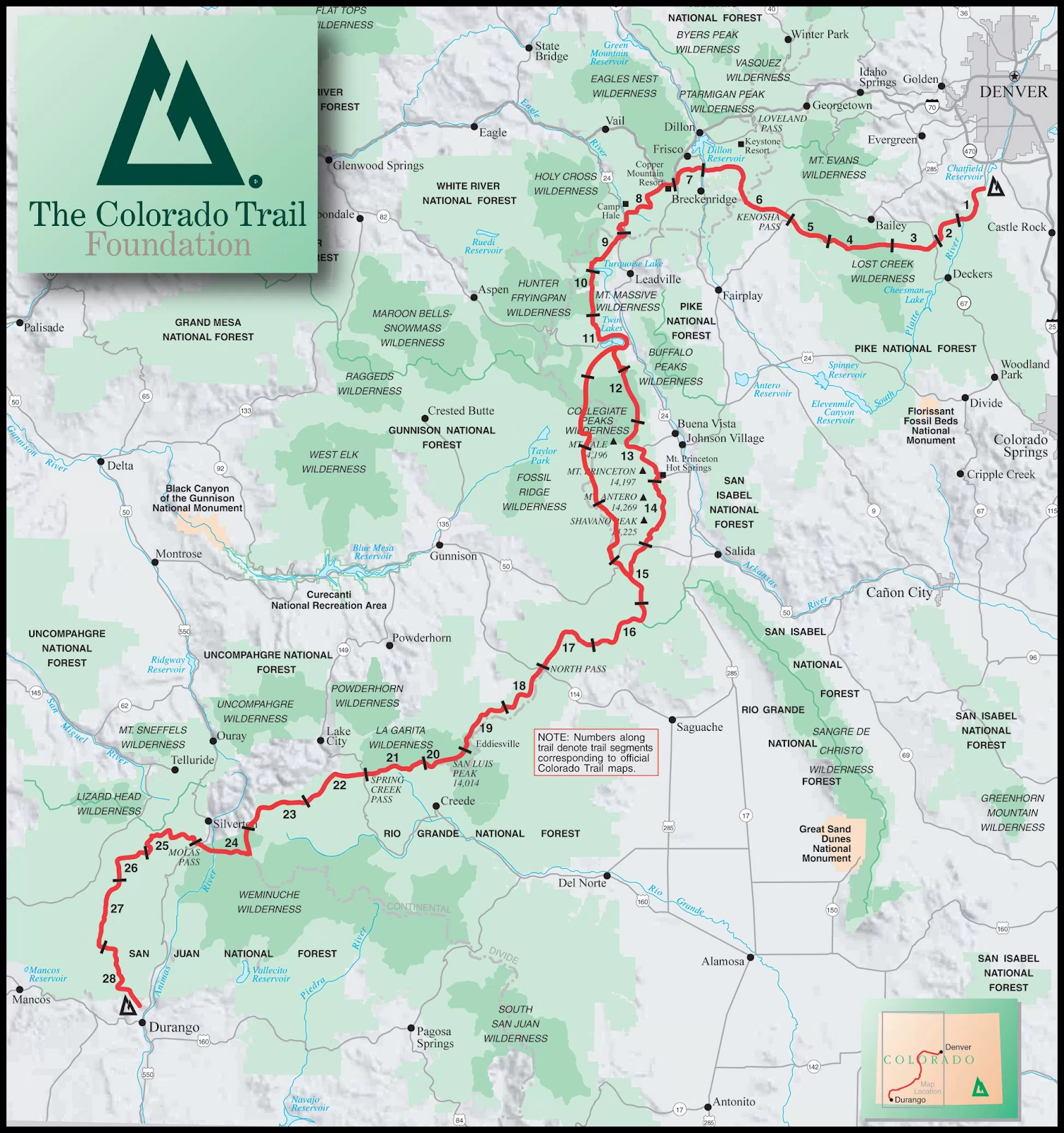 the colorado trail