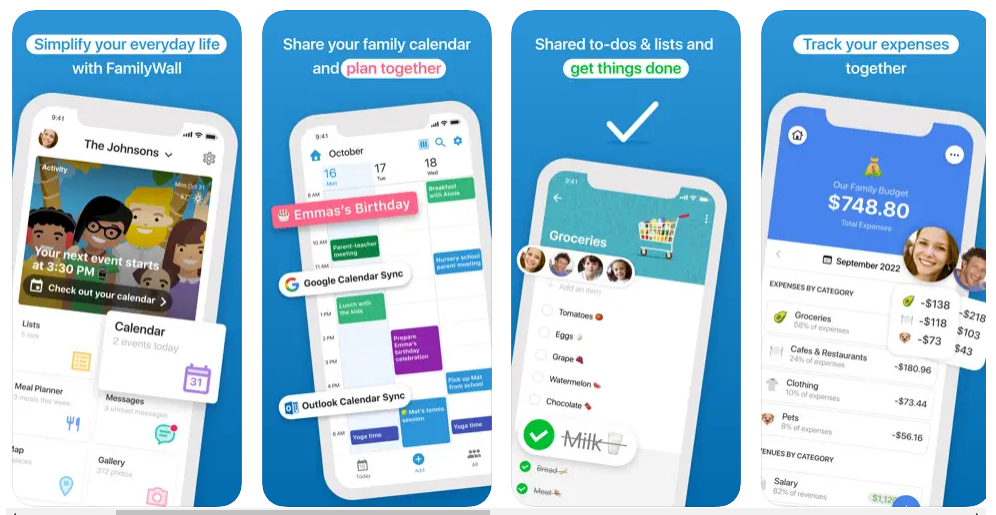 A Detailed Comparison: FamilyWall vs Cozi App for Family Organization