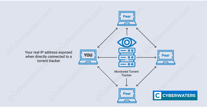 Torrenting sin VPN con dirección IP expuesta