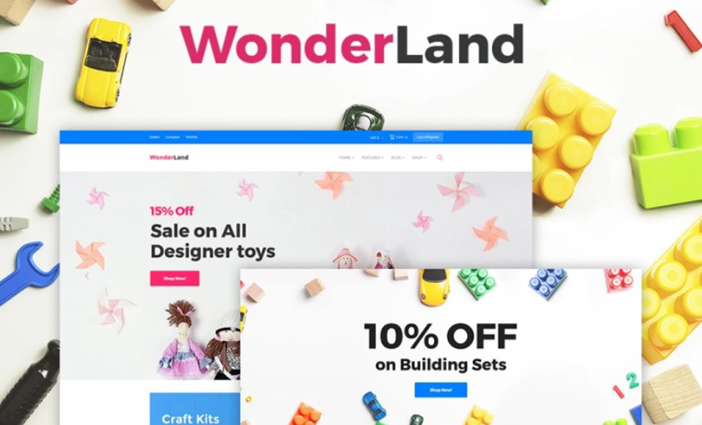 Tienda de juguetes Tema WOOCommerce