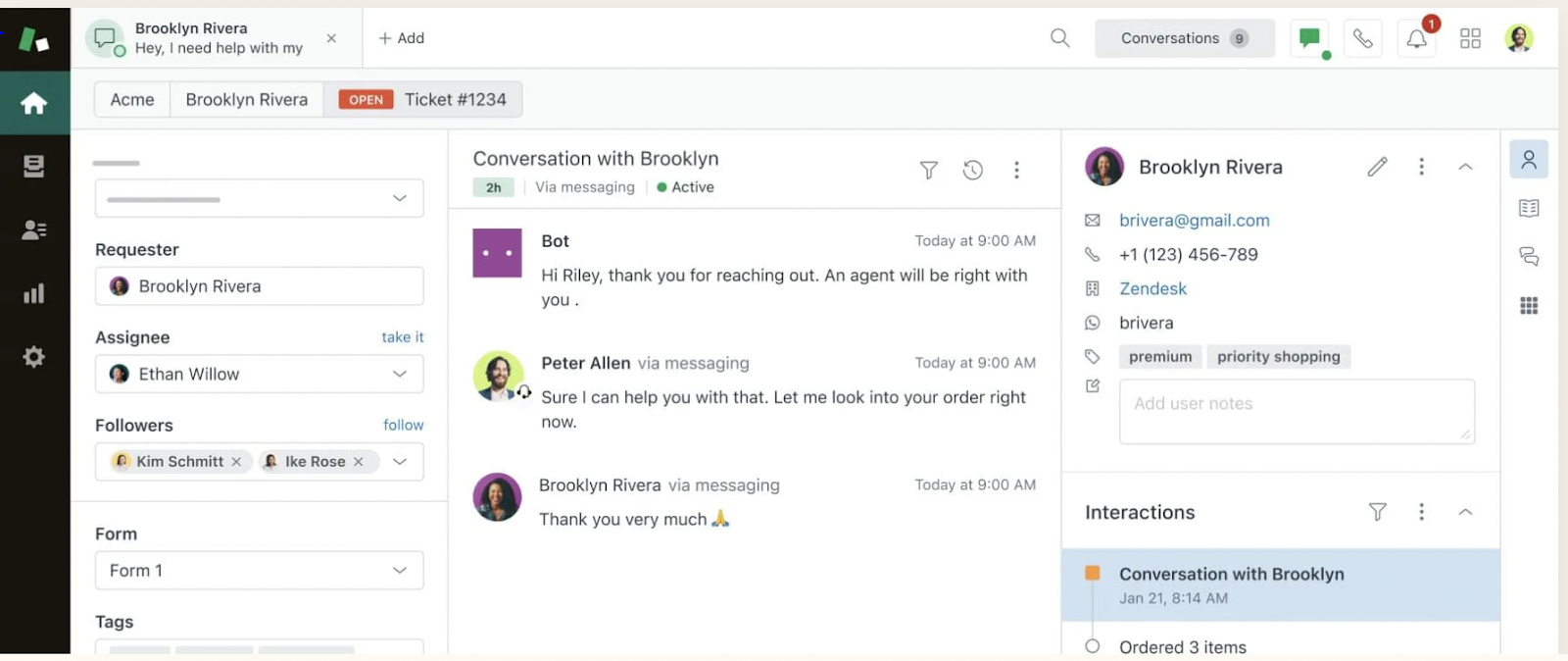Zendesk for Service Spiceworks Alternative