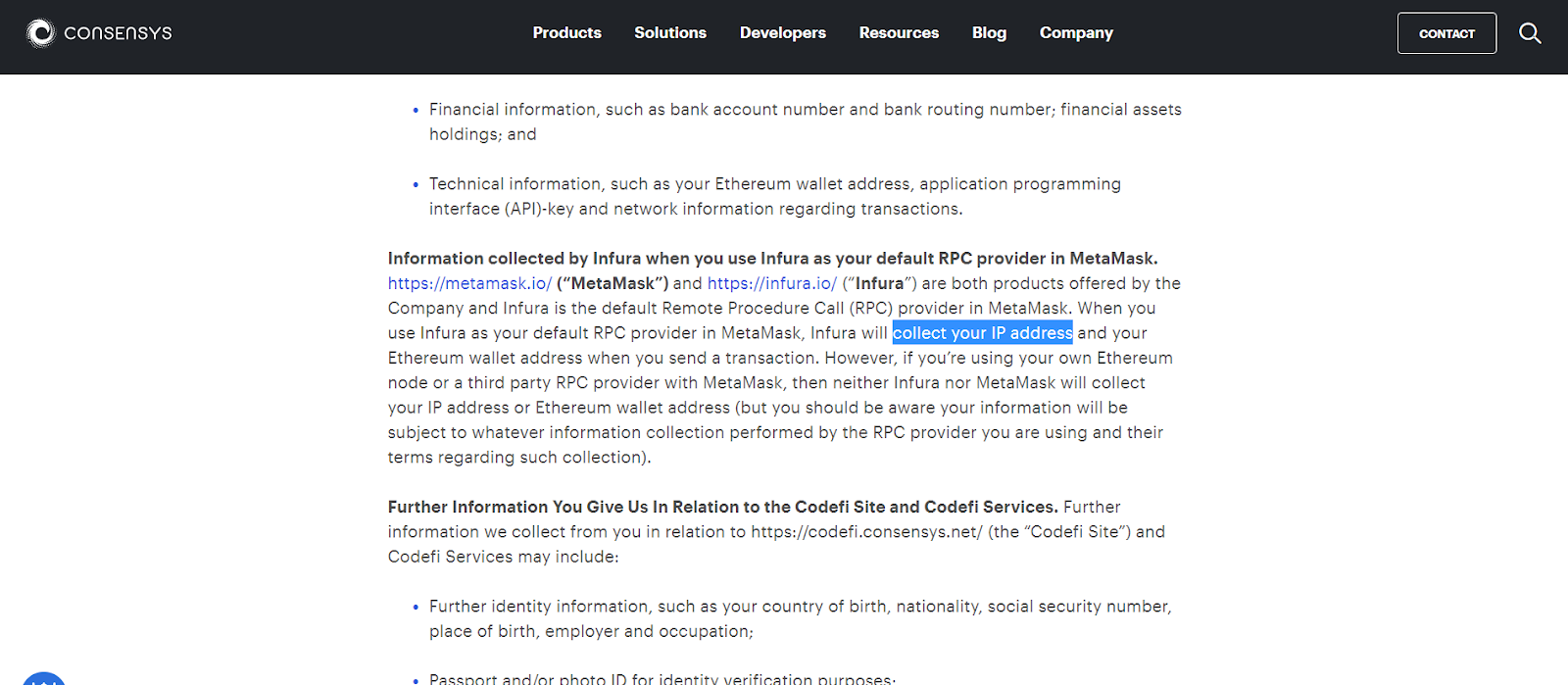 Thông tin Metamask thu thập IP làm náo loạn người dùng